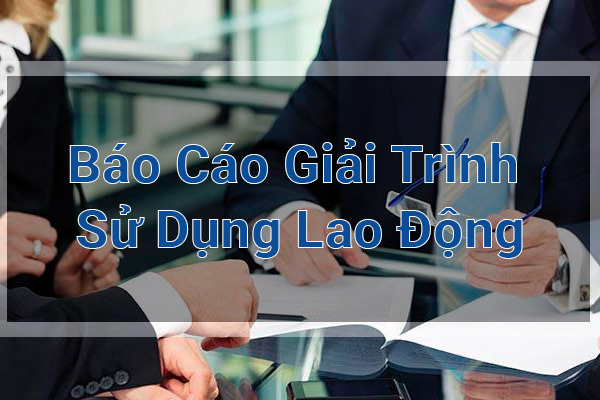 Báo Cáo Giải Trình Sử Dụng Lao Động